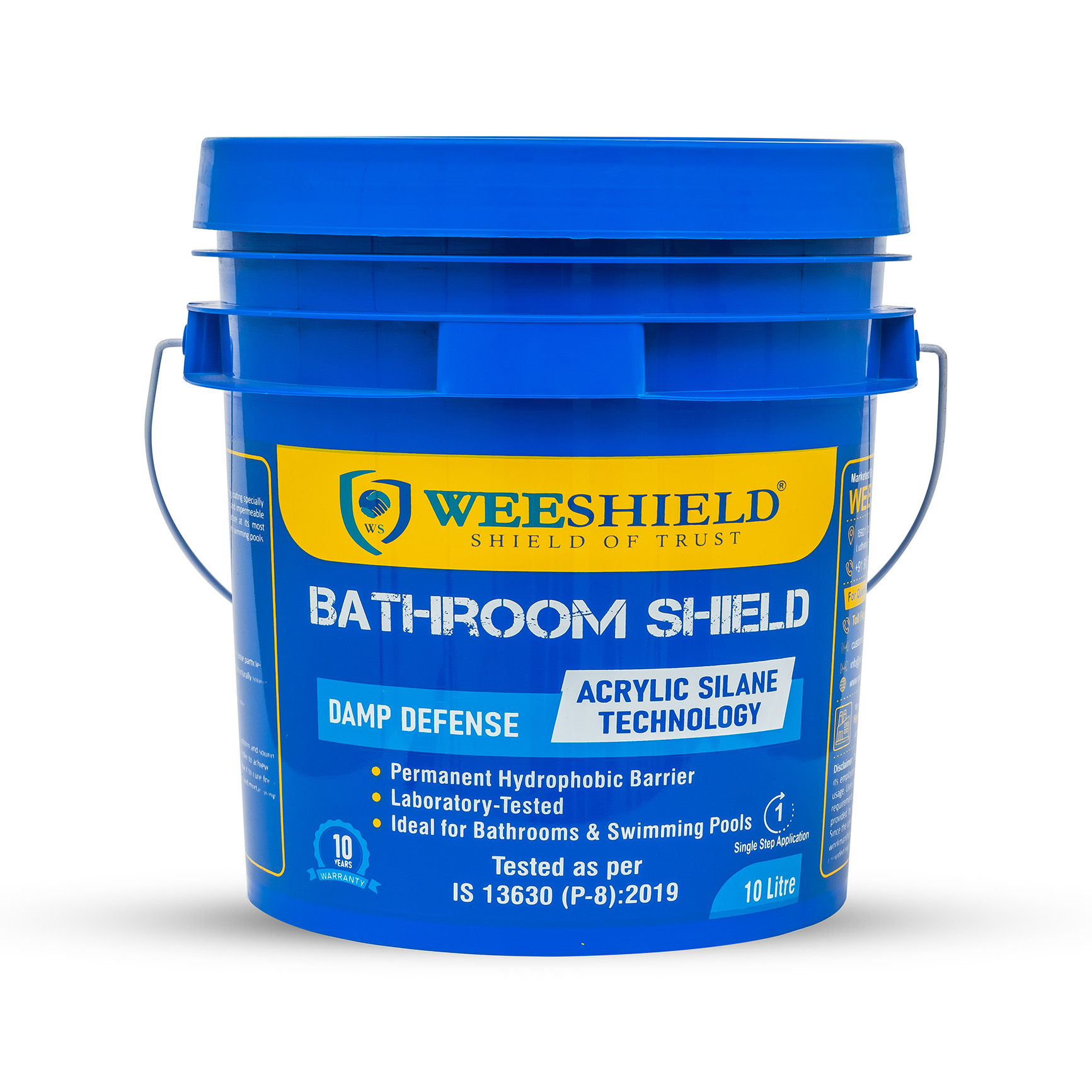 Bathroom Shield — Acrylic Silane Waterproofing