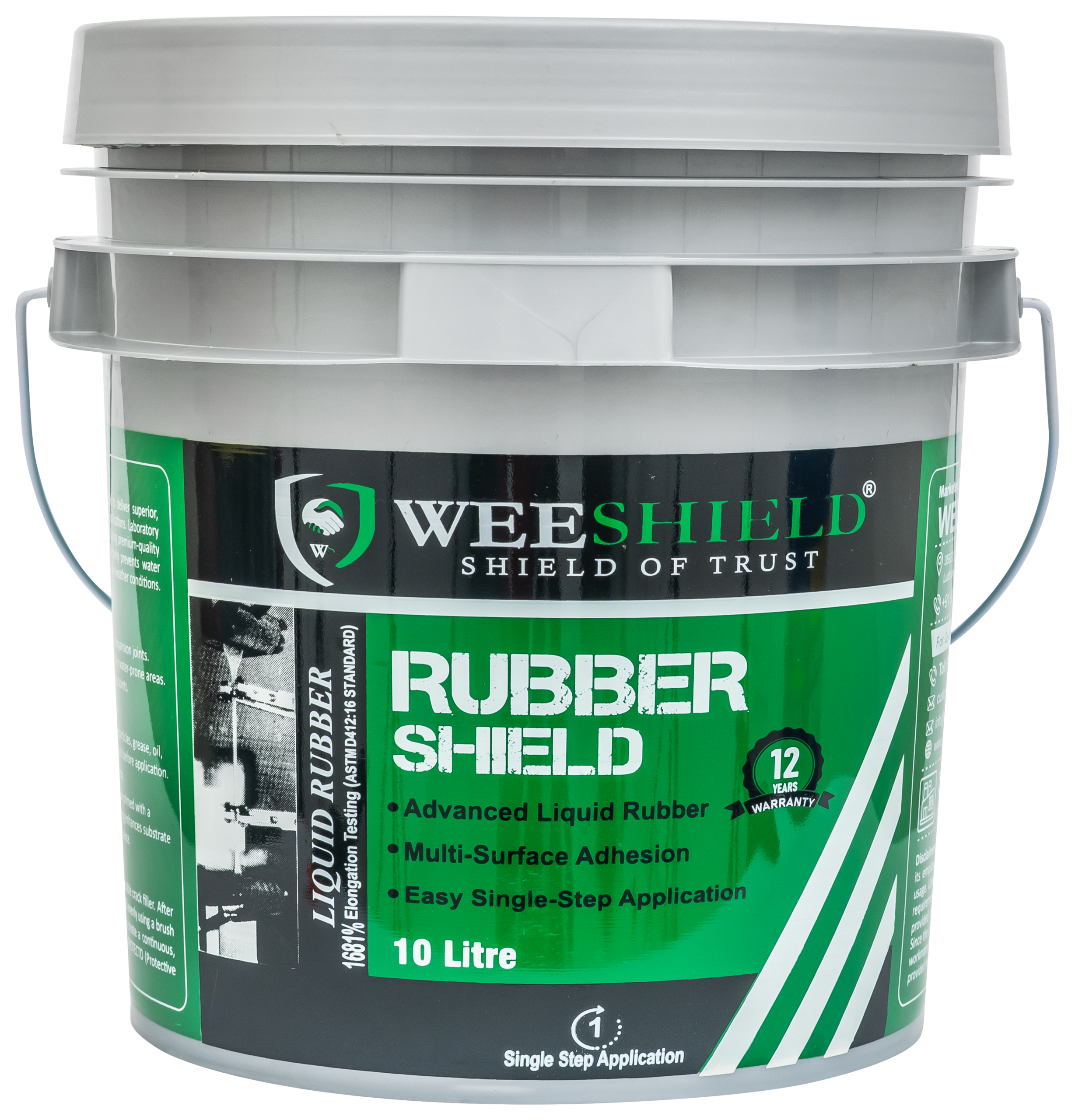 Rubber Shield — 1681% Elongation Liquid Rubber